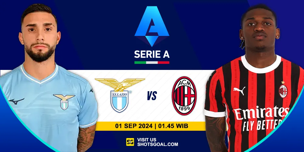 Prediksi Serie A 24/25 : Lazio Vs AC Milan