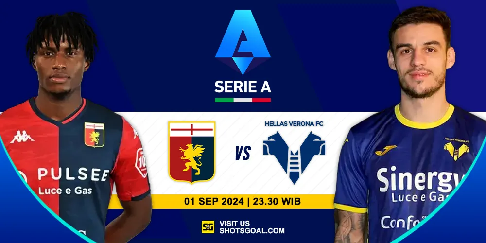 Prediksi Serie A 24/25 : Genoa Vs Verona