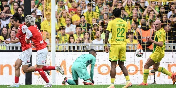 Liga Prancis 2024-2025: Nantes 1-2 Reims