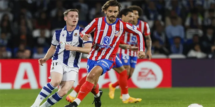 La Liga 24/25 : Atl Madrid Berbagi Poin Dengan Real Sociedad