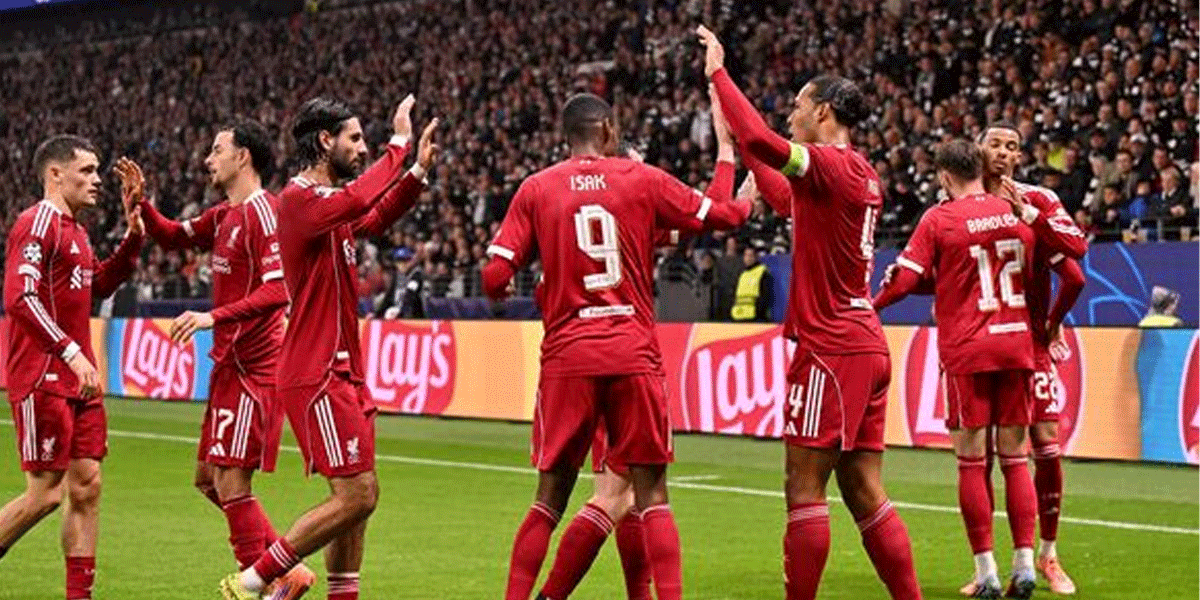 Liverpool Bangkit Gemilang: Pesta Gol 5-1 di Markas Frankfurt