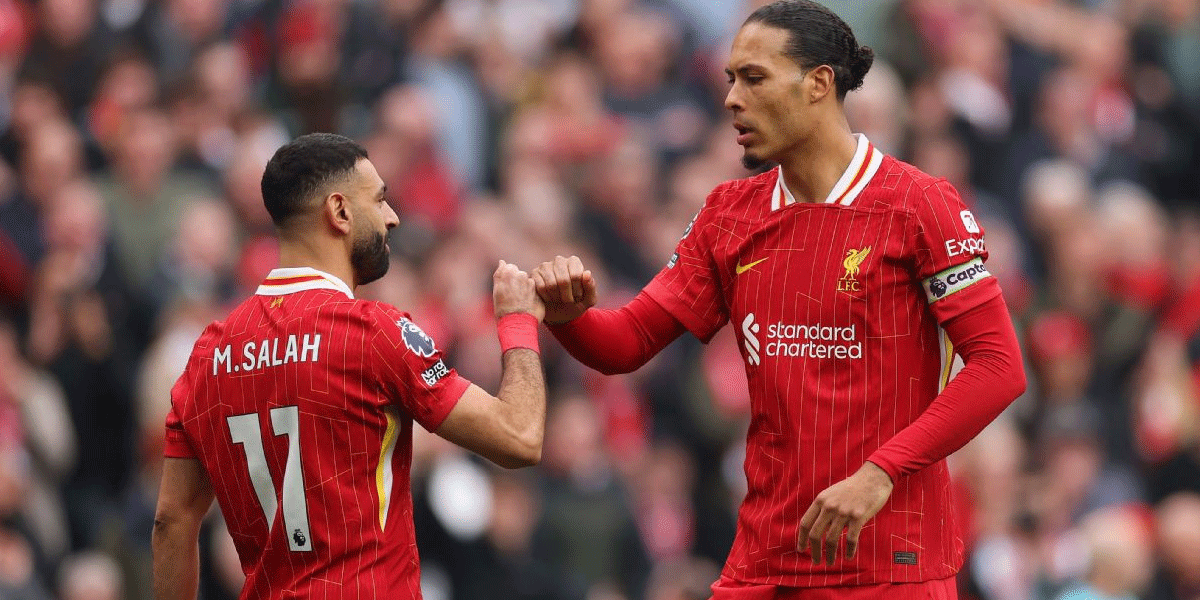 Di Tengah Badai Anfield, Van Dijk Berharap Salah Tetap Bertahan